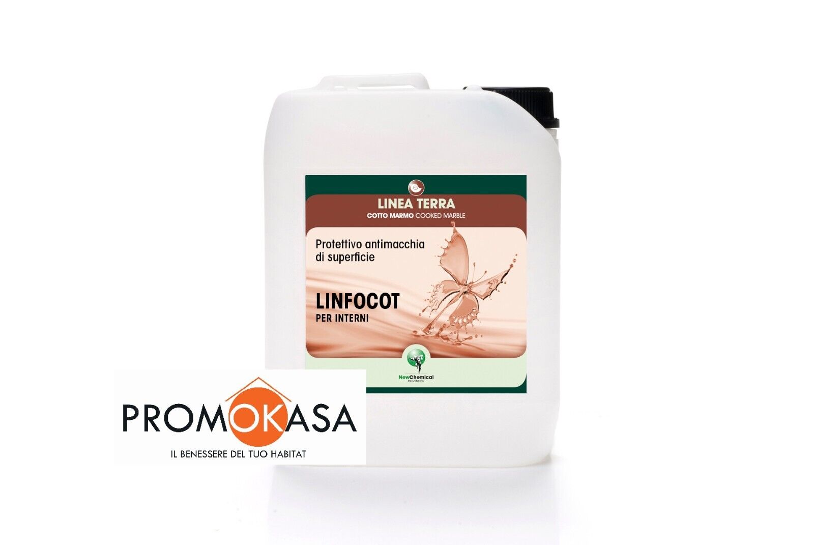 LINFOCOT 5 LT NEW CHEMICAL | Trattamento antimacchia per cotto interno