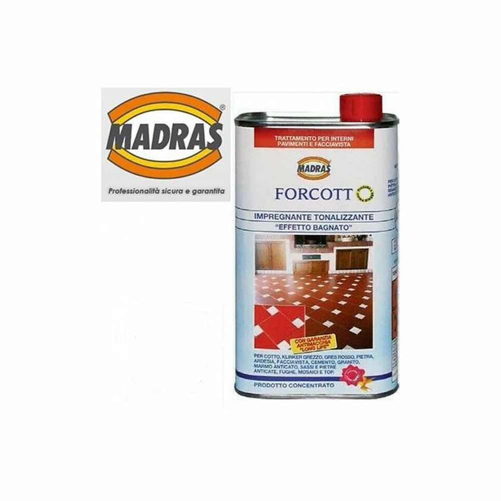 FORCOTT MADRAS PROTETTIVO IMPERMEABILIZZANTE IDROREPELLENTE per COTTO LT1
