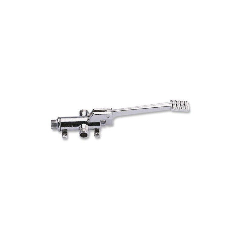 RUBINETTO A PAVIMENTO/PARETE A PEDALE ATTACCO 1/2" ART. 485 TREMOLADA