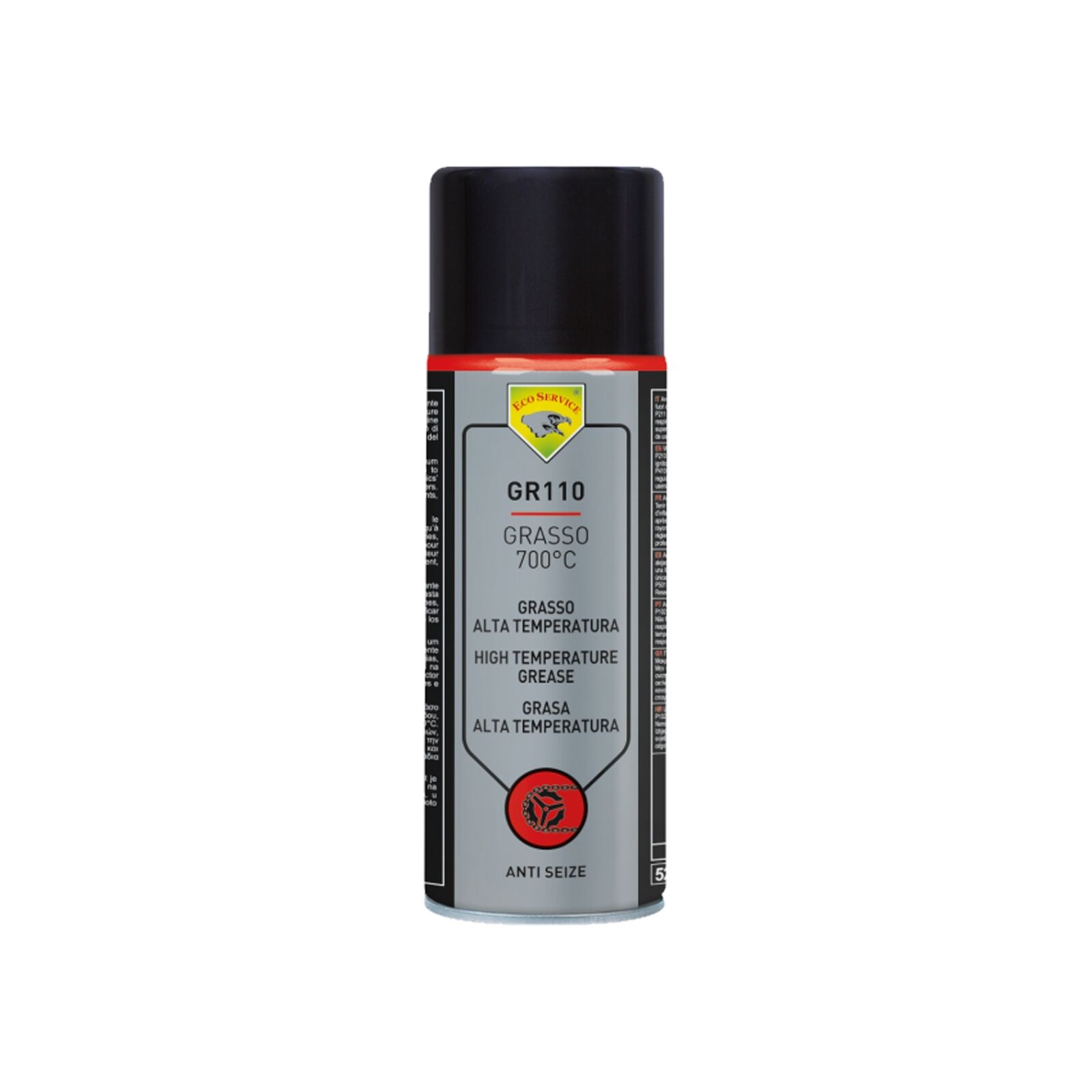 Grasso Alte Temperature 700°C Al Bisolfuro Di Molibdeno Spray 400ML ES GR110