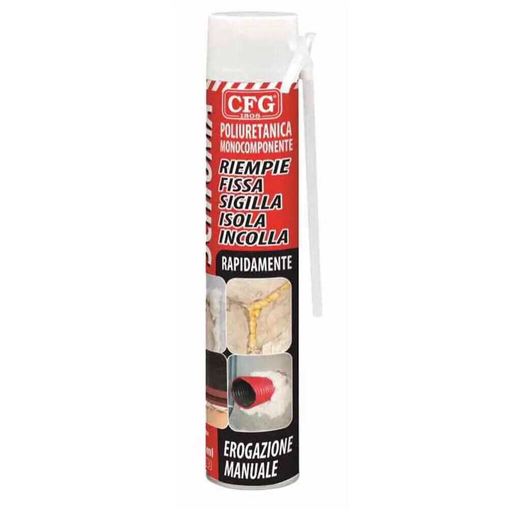 Schiuma poliuretanica manuale monocomponente CFG P00730 750ml