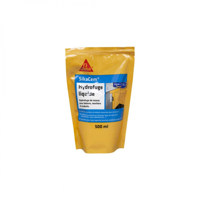 SIKA SikaCem Malta impermeabilizzante liquida per calcestruzzo e malta - 500 ml