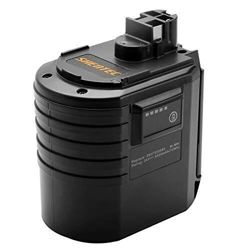 Shentec 24V 3.5Ah Ni-MH Batteria per Bosch GBH24VRE GBH24VFR GBH24VSR (W2J)