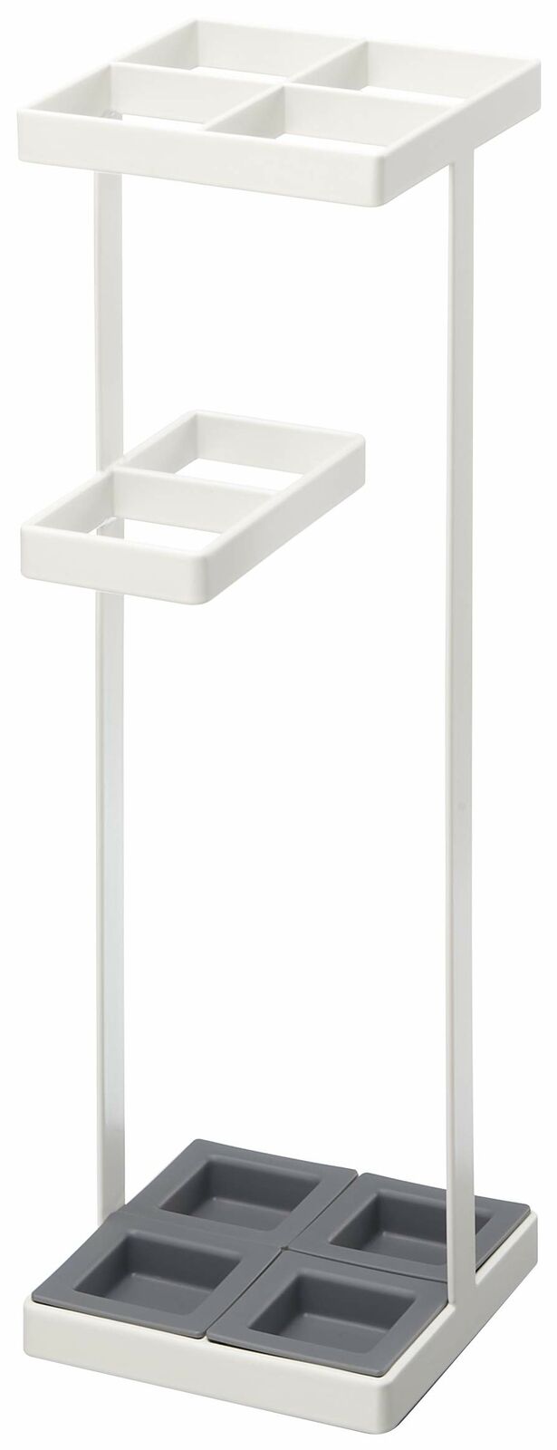 yamazaki Umbrella Stand Portaombrelli, Acciaio, Bianco, 11x11x36 cm (O5Q)