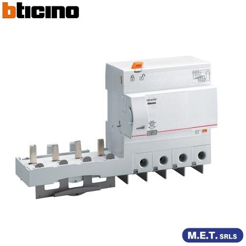 MODULO DIFFERENZIALE BTICINO AC 4P 125A 300mA BTICINO G44XAC125