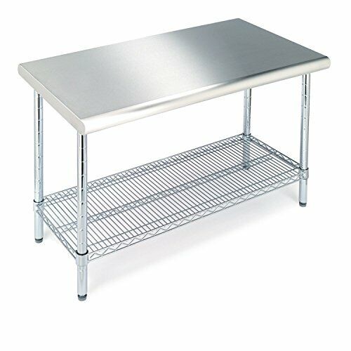 Seville Classics tavolo carrello da cucina professionale di taglio in (S9x)