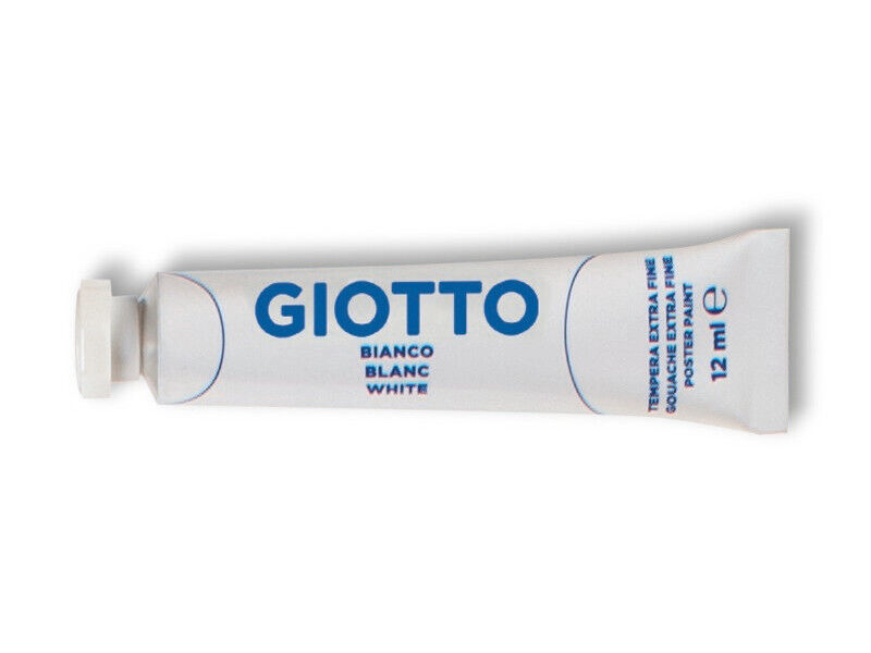 GIOTTO tempera extrafine 12ml bianco 01