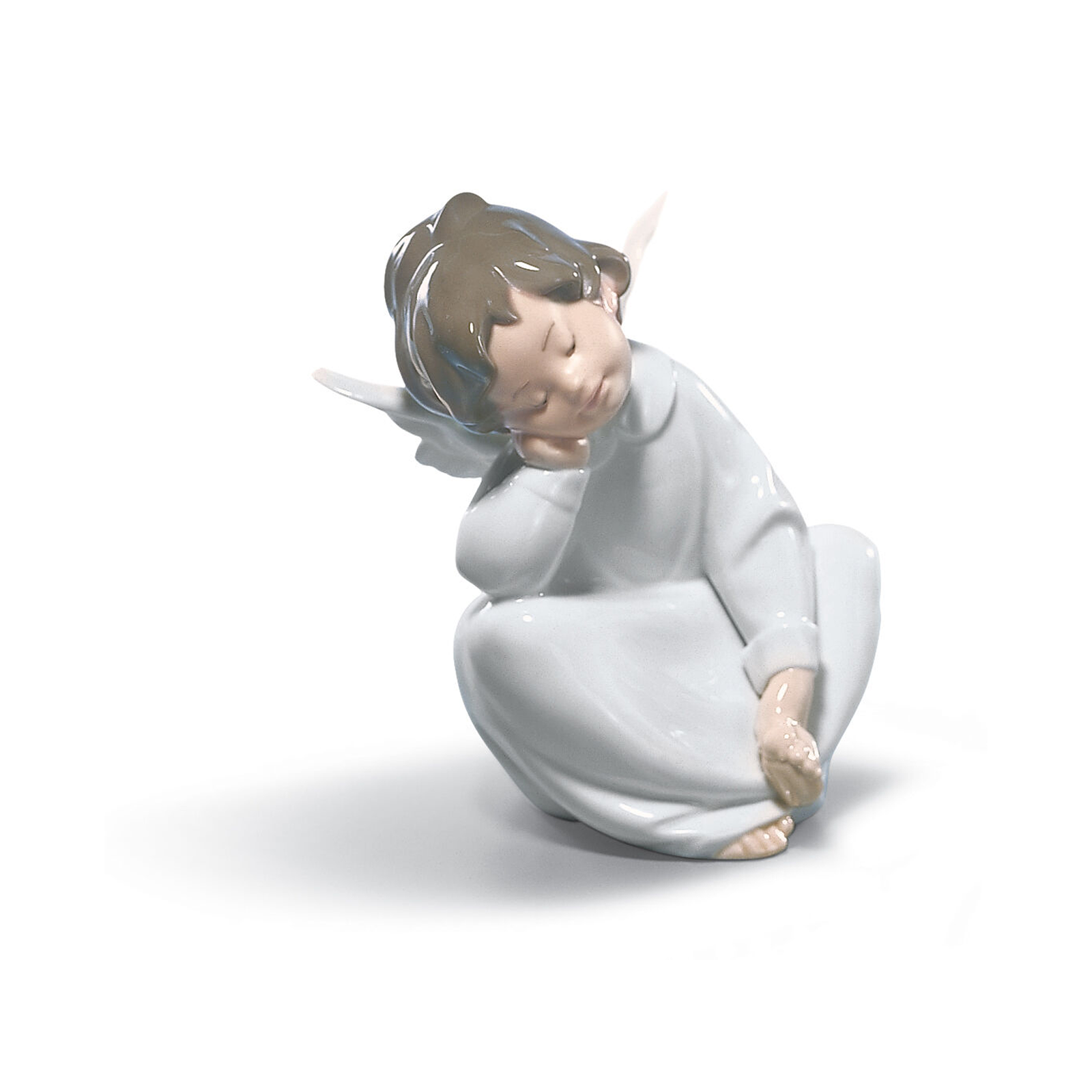 LLADRO' Figura Statuina Angioletto Decorazione di Natale 24cm Porcellana