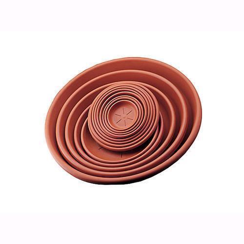 Sottovaso Sotto Vaso Diam.40cm Colore Terracotta In Plastica 20109