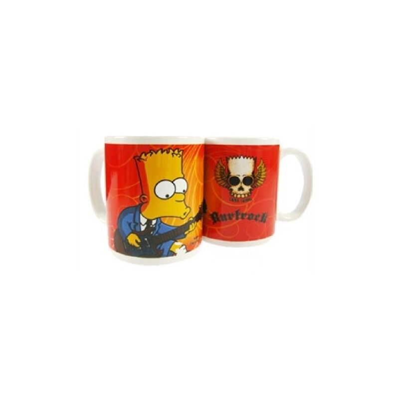 Tazza mug ceramica Bart Simpson Rock