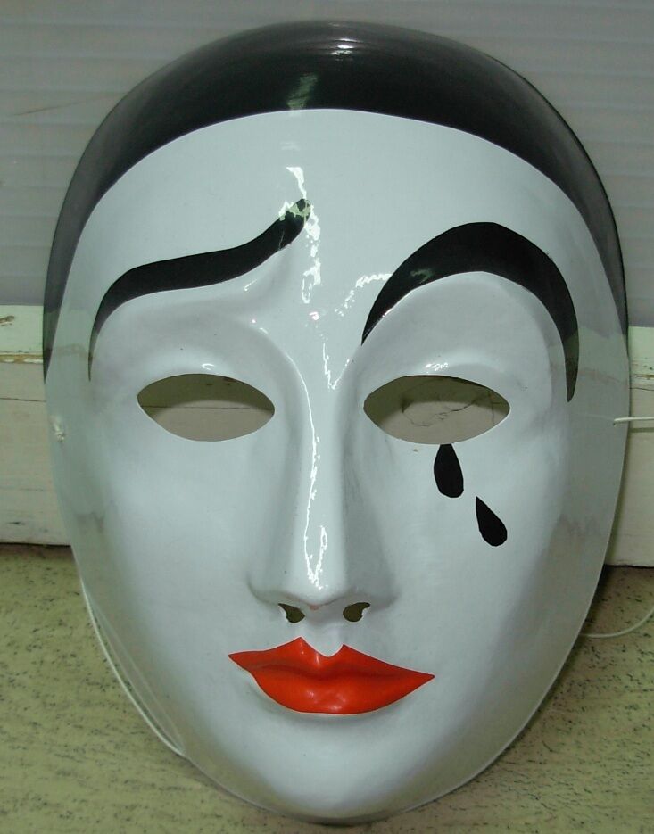 CARNEVALE  MASCHERA  PIERROT