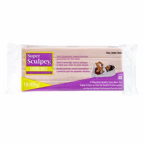 Polyform Products Company Super Sculpey Living Doll Argilla 1 (L6G)