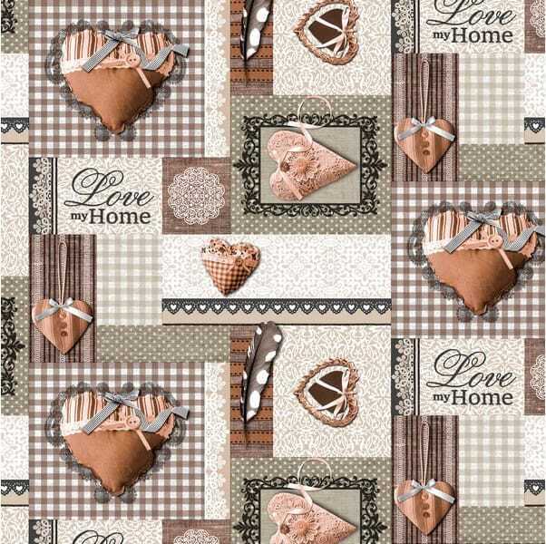 NBrand Tovagliato In Pvc Fantastik Rotolo cm 140 H X 20 Mt L 1056-1