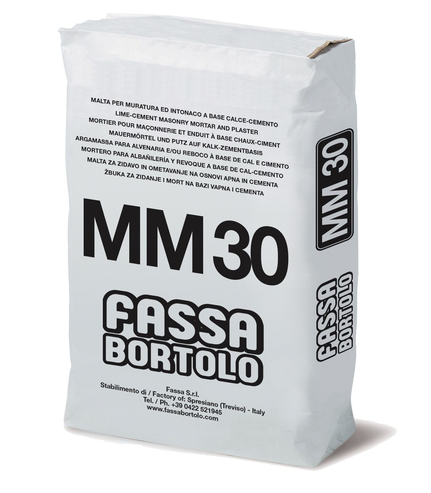 Fassa MM30 25kg di malta premiscelata per murare e intonacare