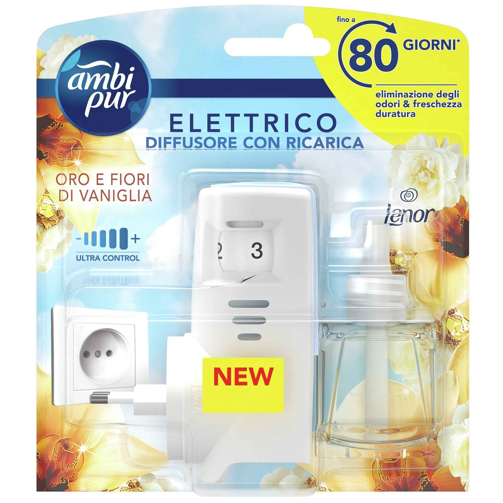 AMBI PUR DEODORANTE DIFFUSORE ELETTRICO CON RICARICA VANIGLIA