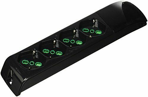 MULTIPRESA ELETTRICA CIABATTA 4 POSTI PRESE UNIVERSALI SENZA CAVO FANTOM 410131