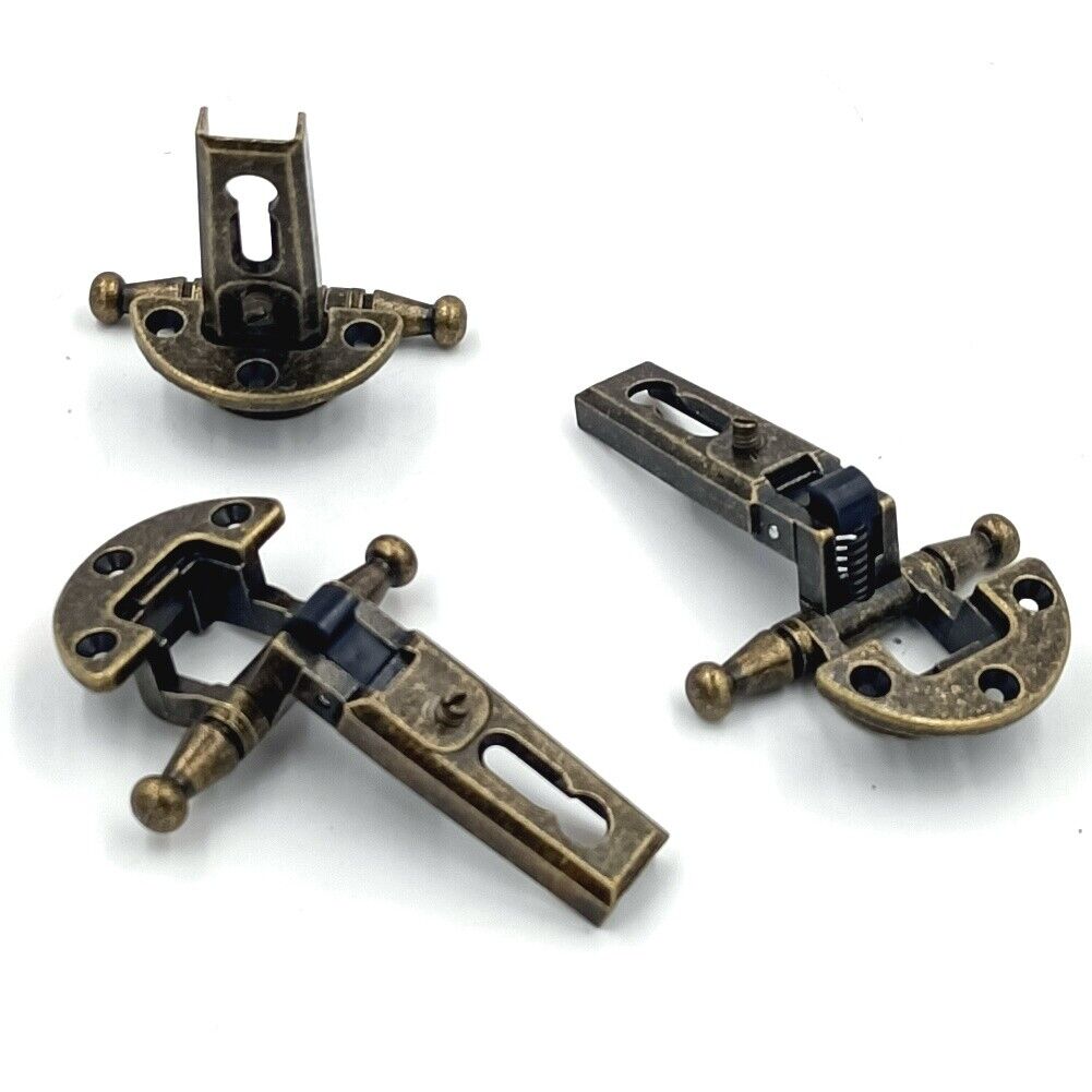 CERNIERA PER PORTE IN BATTUTA D.26 BRONZATO
