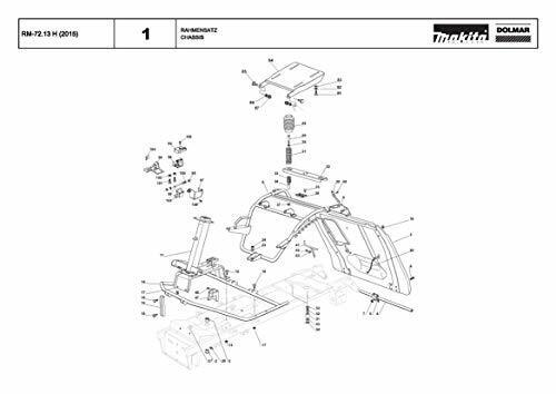 Dolmar 664488000-9096 - Griglia di aspirazione (S8P)