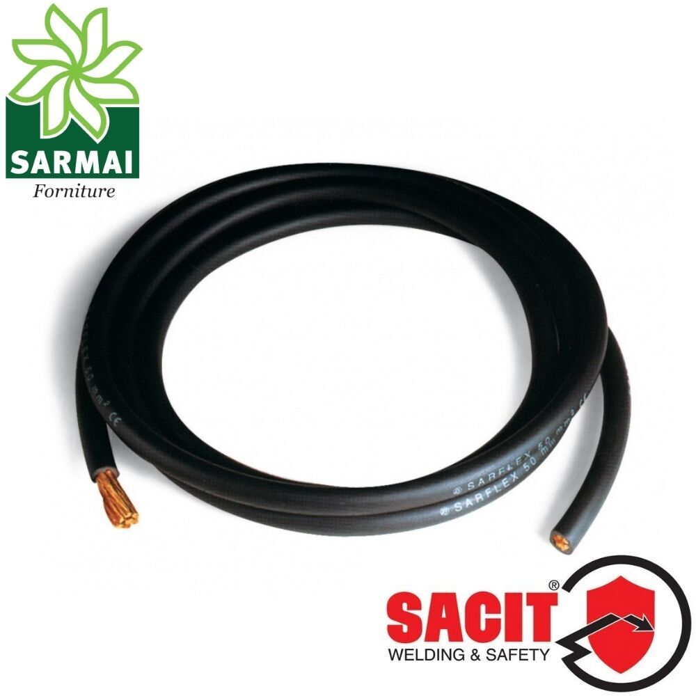 Cavo rame SACIT SARFLEX 50 mm2 saldatrice saldatura PVC extra flessibile ØE 13mm