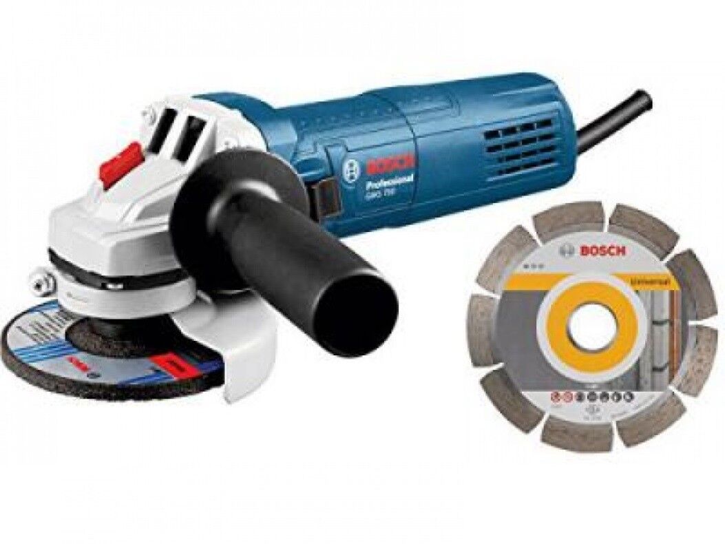 Bosch smerigliatrice angolare GWS 750 + disco diamantato