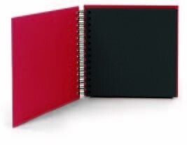 Album Foto Spirale 18x18 Color Soho Rosso 36 | Rossler Soho