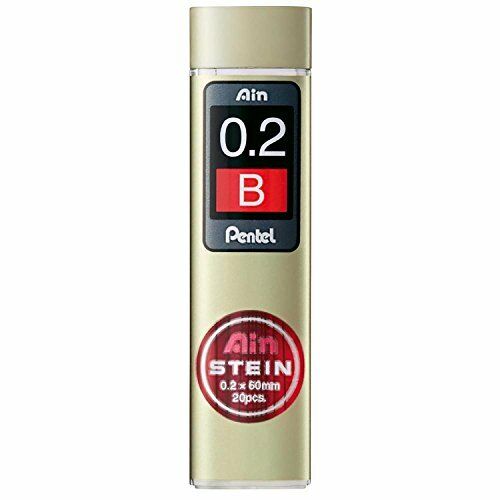 'Pentel c272 W-B"Ain pietra Mina per portamine, 10 X 20 feinminen (d2g)