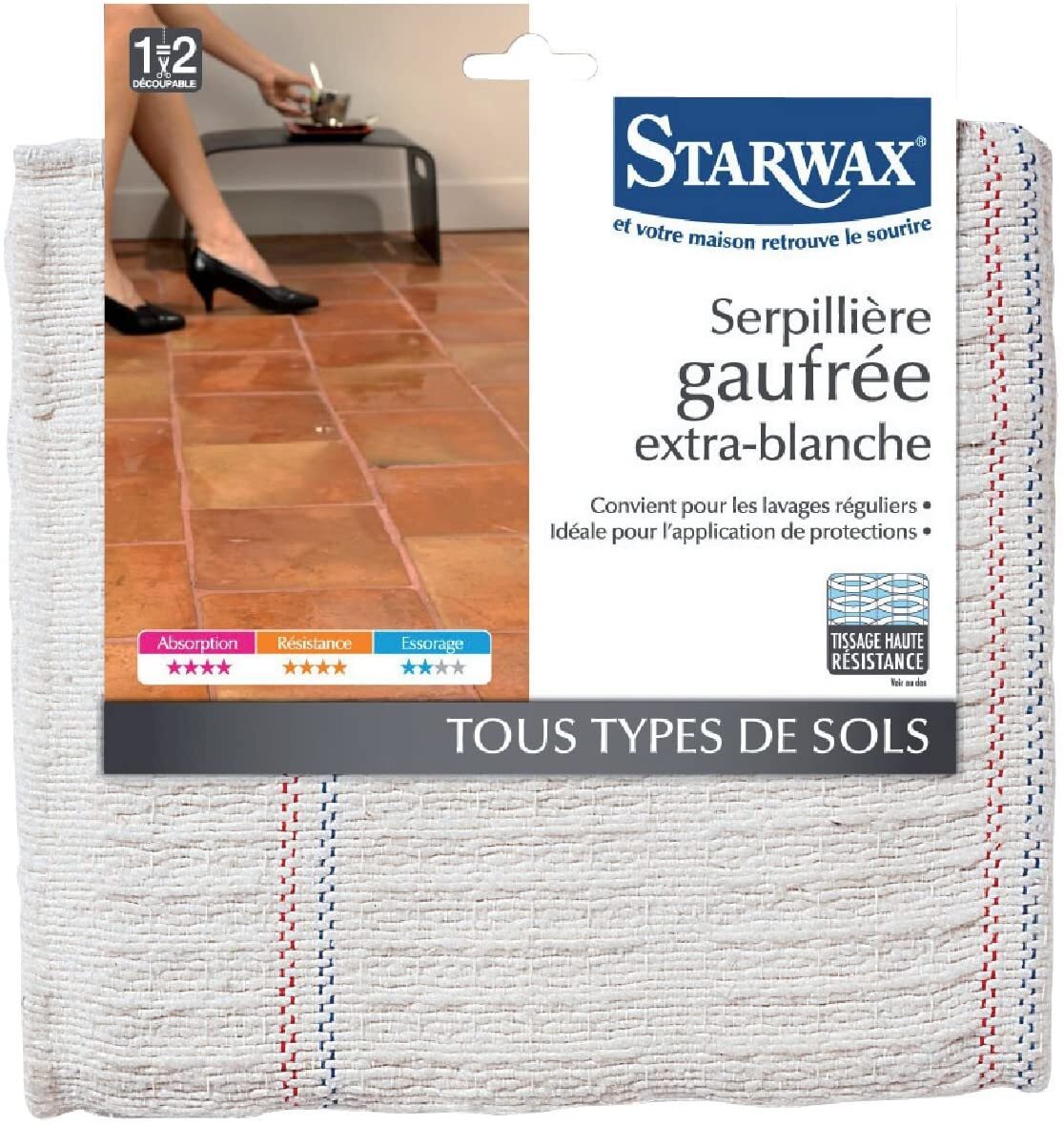 STARWAX - PANNO GOFFRATO EXTRA LARGE - CM 100 X 150