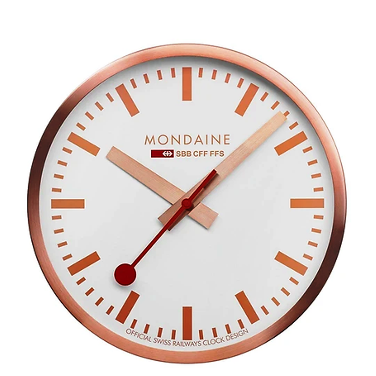 Mondaine Orologio da parete 25cm, A990.CLOCK.18SBK