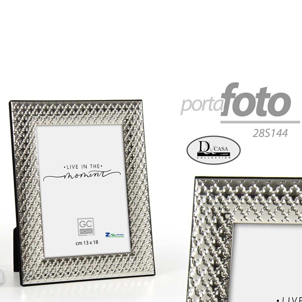 CORNICE PORTAFOTO FOTOGRAFIA ARGENTO 20x25cm MOG-824869