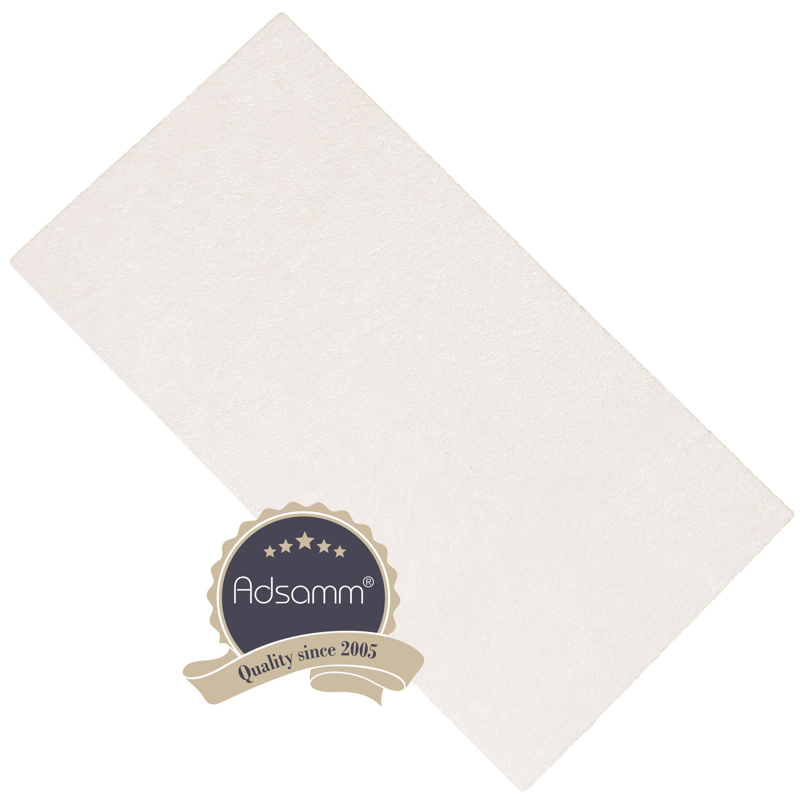 Adsamm® / foglio di feltro autoadesivo / bianco / 100x200 mm / rettangolare /...