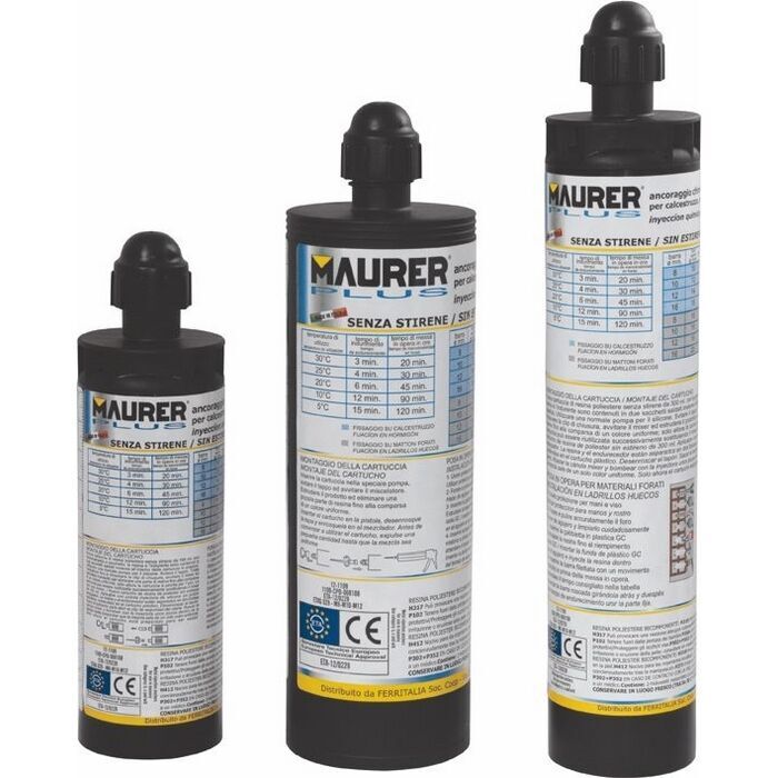 Ancorante Chimico Poliestere Tca-300P-Ce Maurer Plus 300Ml