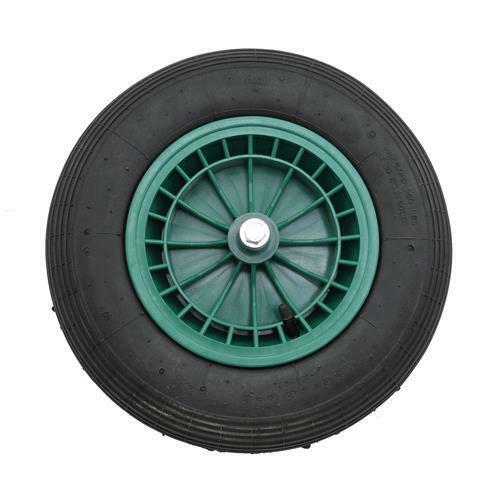Ricambi - Ruota Pneumatica Disco Pvc Per Carriola  Mm. 400X100