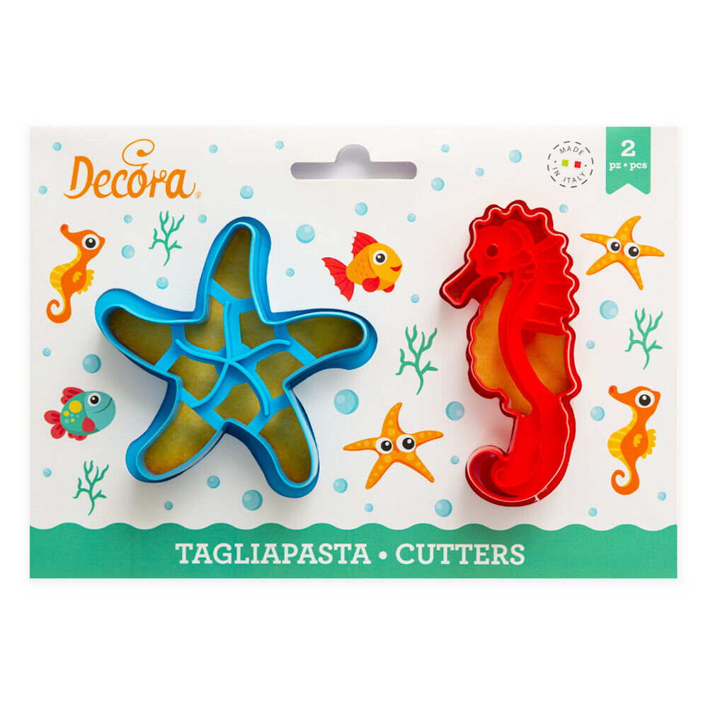 KARMA Tagliapasta Sea Life Set 2 Pz. Plastica - DEC0255135