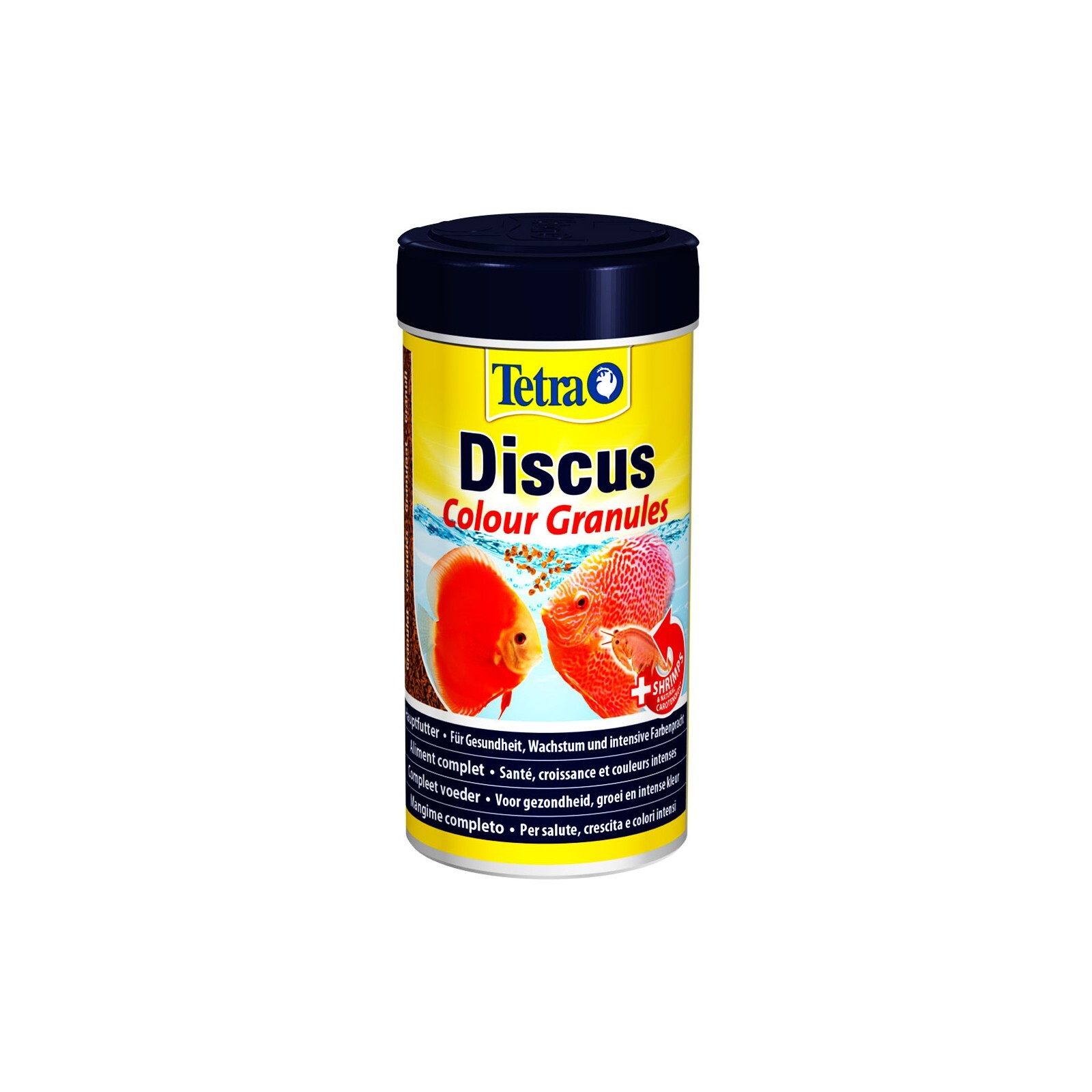 Tetra Discus Colour 250 ml Mangime completo per Discus d'acquario stimola colore