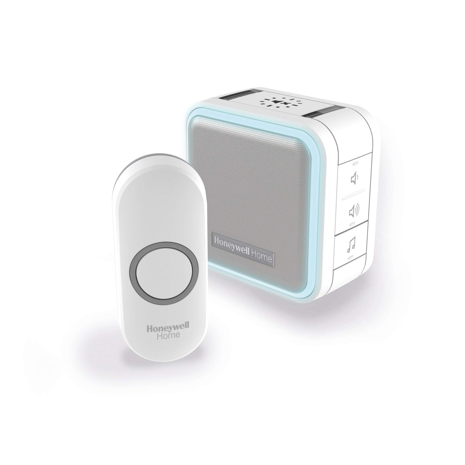 Honeywell Home DC515N Honeywell Serie 5 Campanello 150m Halo Bianco