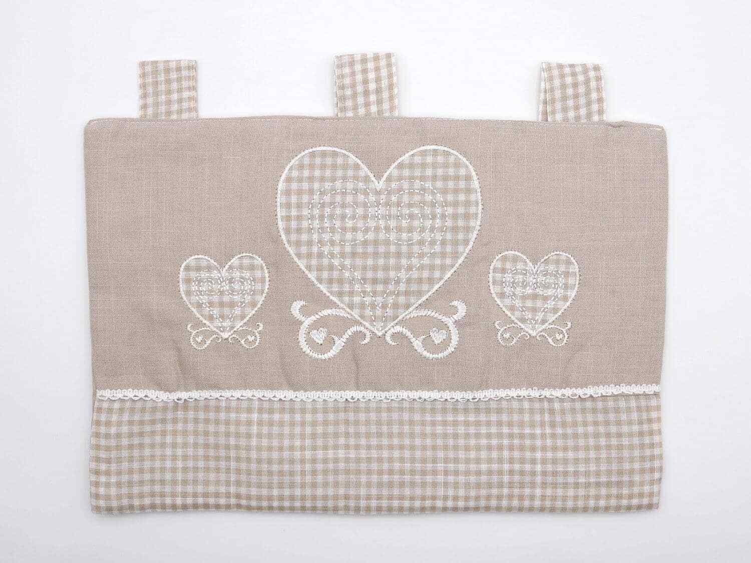 BRaya Copriforno in Poliestere Stile Country con cuore ricamato   - SD2018