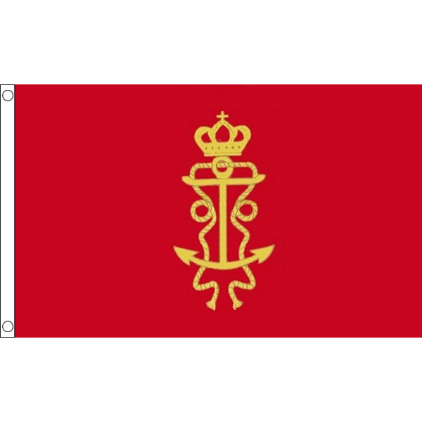 BANDIERA JAMES II LORD GRAND'AMMIRAGLIO DEL REGNO UNITO MASTHEAD 1686 150x90cm -