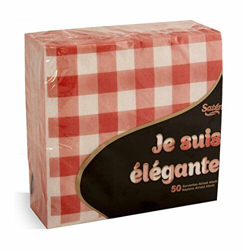 Saten ser41017705 Deluxe Soy Elegante, tovagliolo 40 x 40, airlaid, (v4H)
