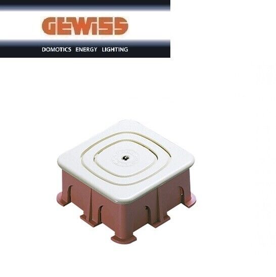 SCATOLA IMPIANTI TELEFONICI GEWISS AVORIO GW24221.
