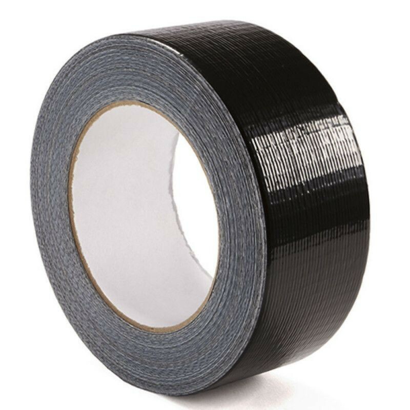 NASTRO AMERICANO NERO EXTRA FORTE  10 MT X 50 MM --