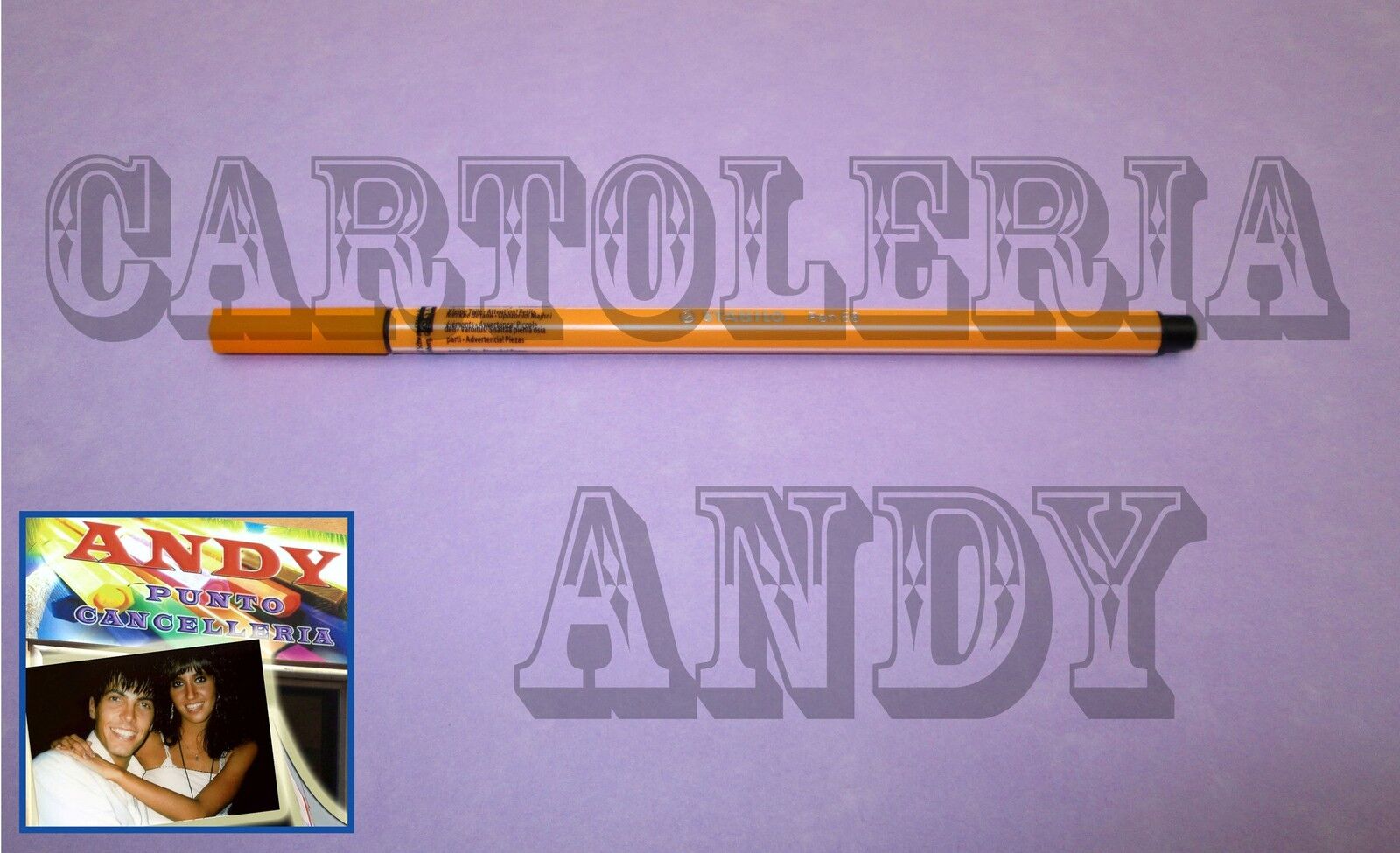 PENNARELLO PEN 68 - STABILO - ARANCIONE - COD. 68/54