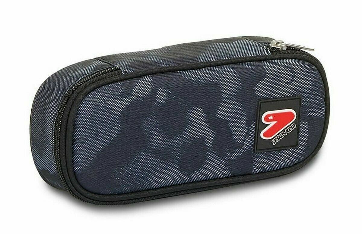 Seven Astuccio Pencil Bag Round Plus SMOKED CAMO Novità 2021/2022