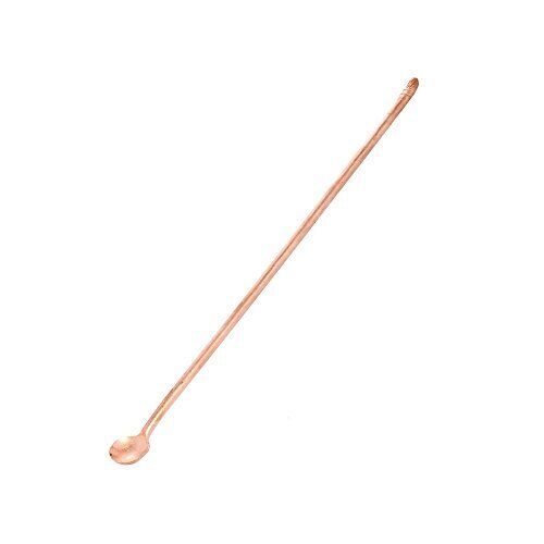 NKlaus 2x Cucchiaio per incenso lungo 20cm in rame fatto a mano 40433 (Q7x)