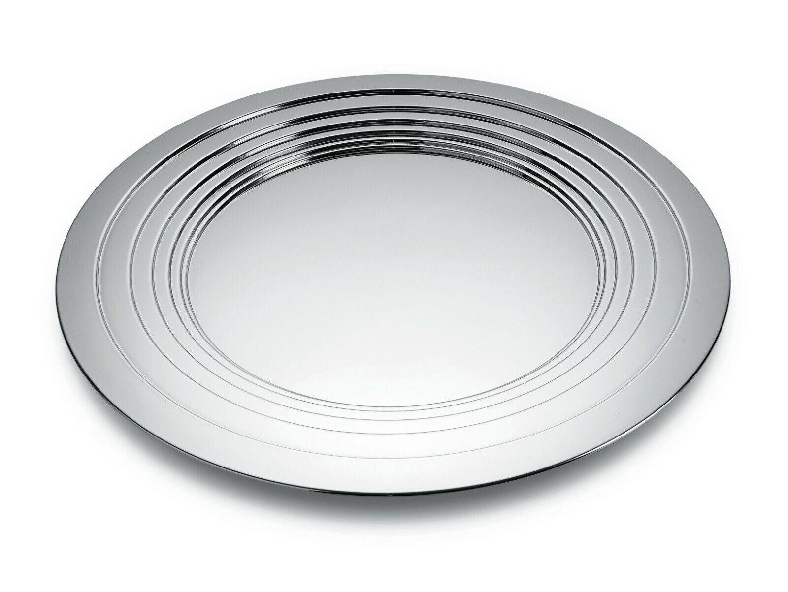 Vassoio/centrotavola acciaio Alessi MDL03 - Le cerchie