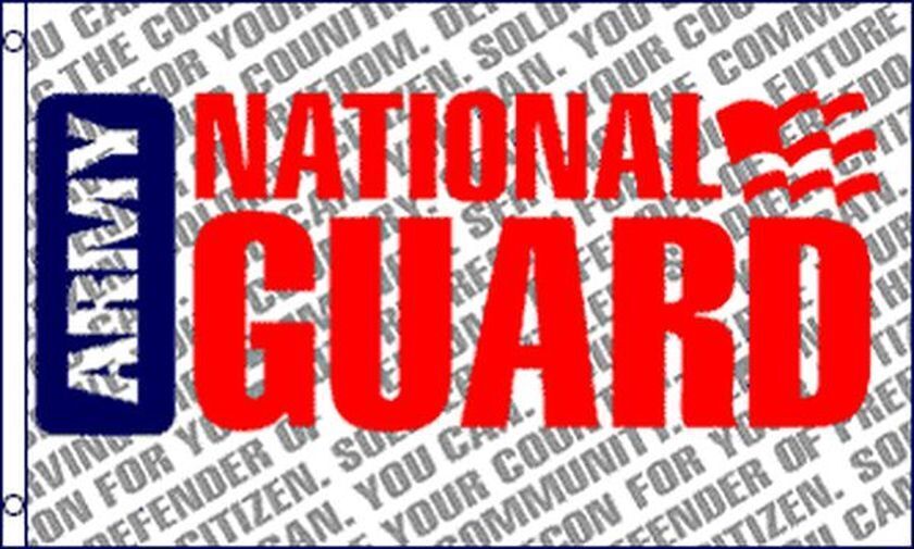 BANDIERA GUARDIA NAZIONALE DEGLI STATI UNITI 150x90cm - BANDIERA NATIONAL GUARD