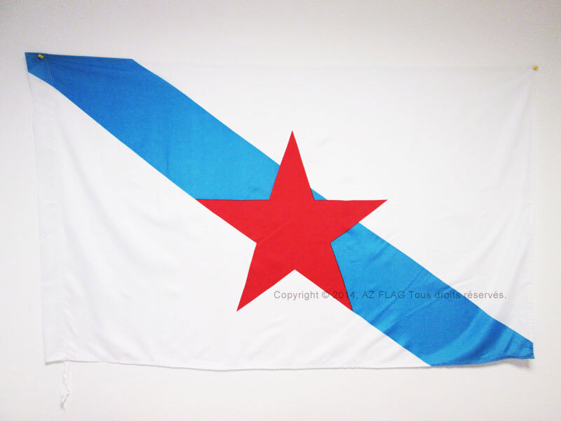 BANDIERA GALIZIA ESTRELEIRA 150x90cm - BANDIERA GALICIA INDEPENDENTISTA 90 x 150