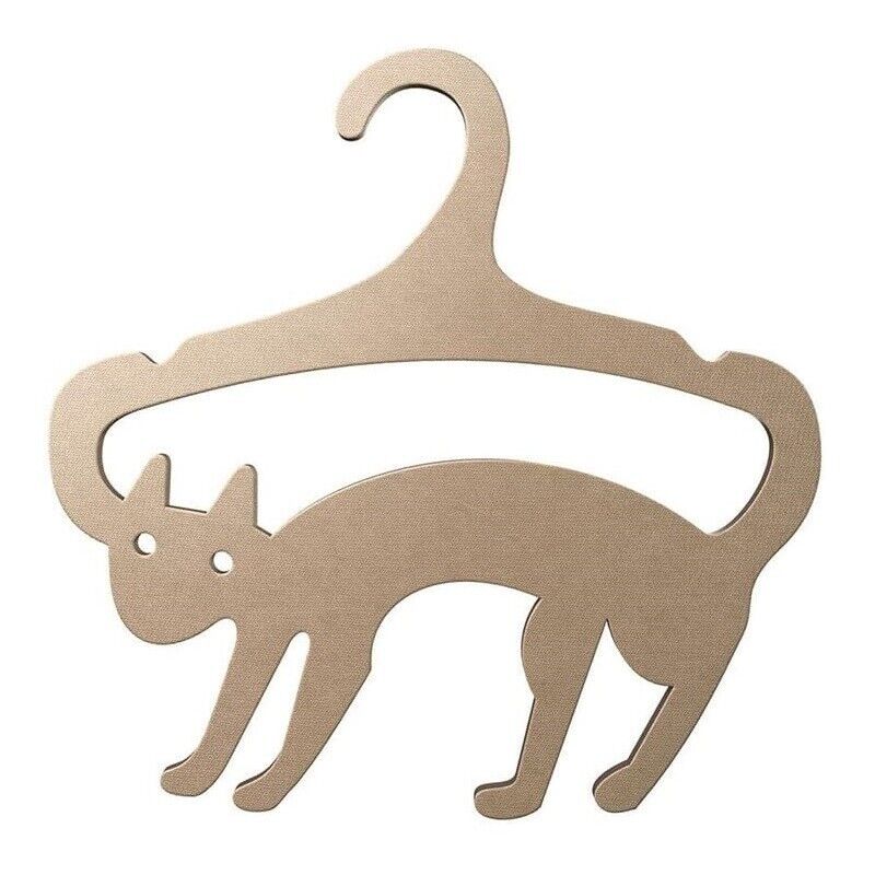 6 Grucce Appendiabiti Cartone Fibrato  MADE IN ITALY Materiale Bio - GATTO