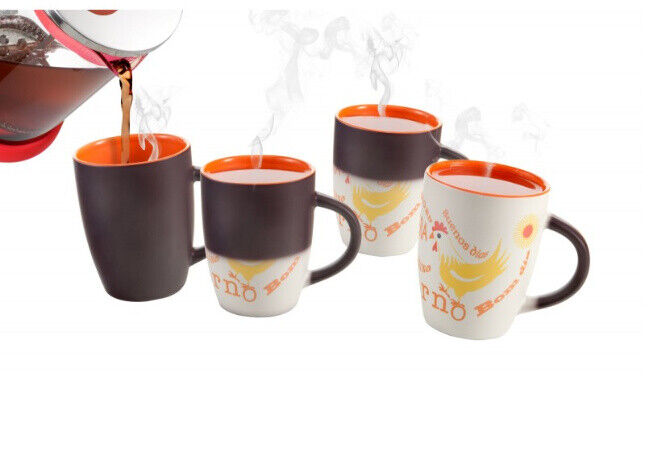 Brandani MAGIC MUG BUONGIORNO in Stoneware cod.  55541 Dim.  8x10 h. cm.