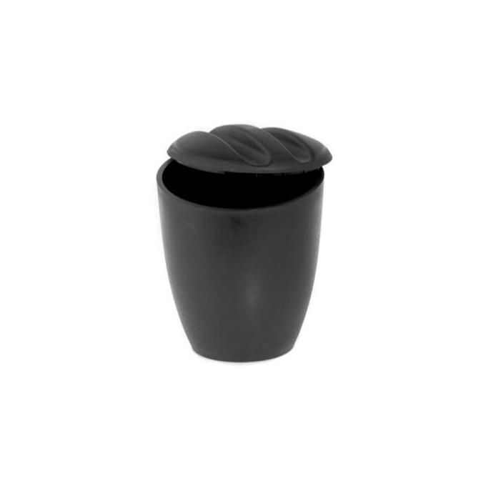 3C Casa 5763 Portaghiaccio Tondo Con Coperchio Nero 3c-Mcr690763