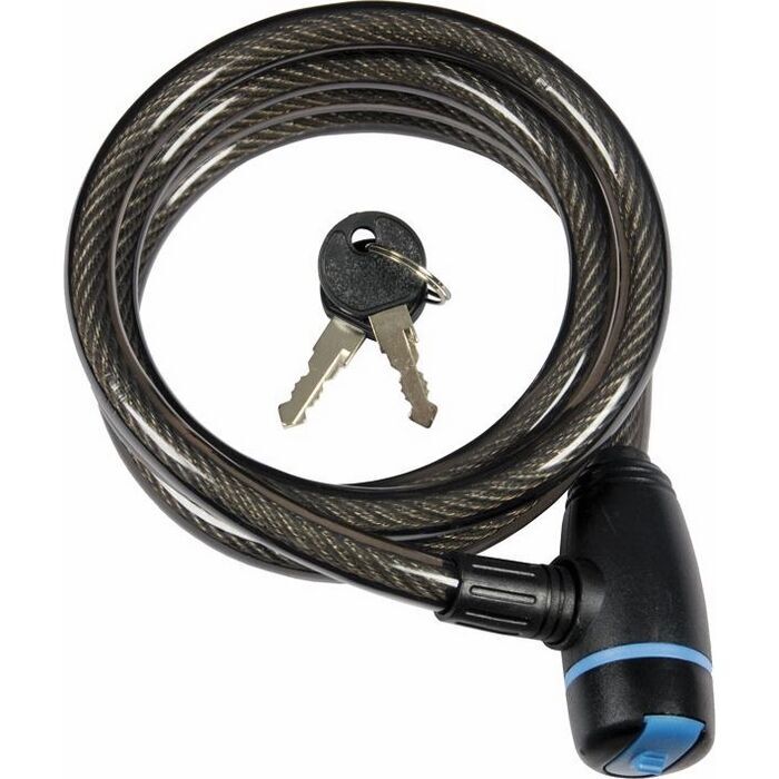 Lucchetto a Spirale per Bicicletta Cicli Motocicli Scooter Misura 150 cm Ø 12 mm